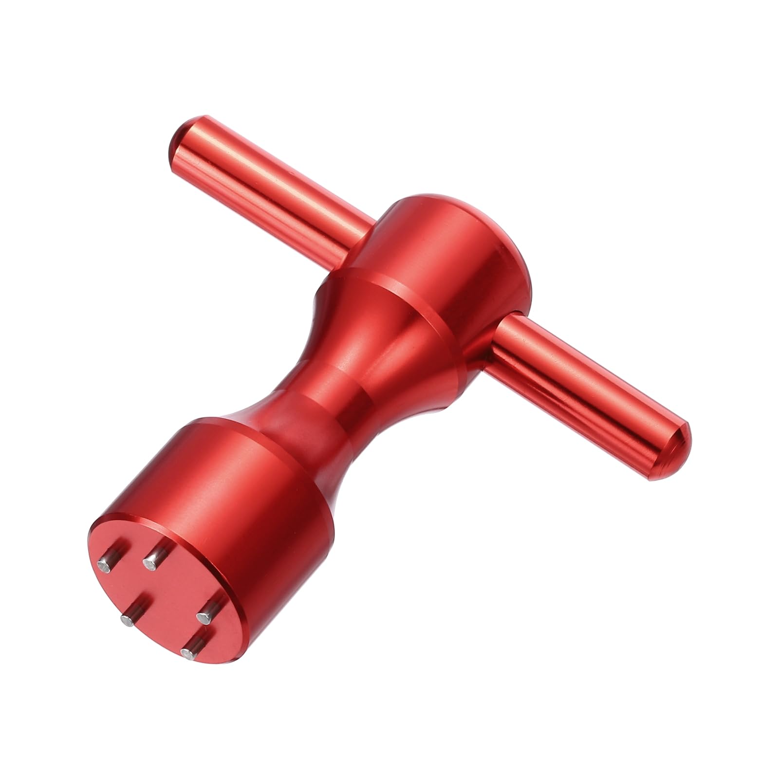 QUARKZMAN Llave De Tornillo De Peso Para Golf De Aleación De Aluminio Con 5 Agujeros Para Pines Llave De Reemplazo De Peso Para Putter Para Studio Select Button Back Putter Rojo