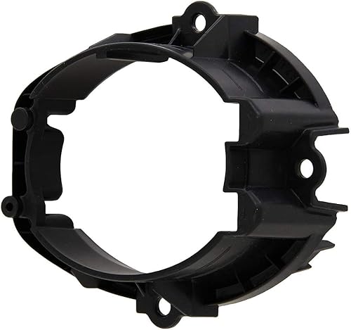 Miniatura 6 de Carlights360 Cubierta de parachoques para Toyota RAV4 con bisel de luz antiniebla 2006 2007 2008 2009 lado del pasajero  Carcasa negra - Reemplazo