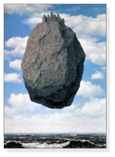 Amazon.co.jp: ポスター ルネ マグリット ピレネーの城 (Mini