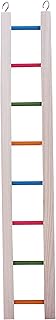Happy Pet 10 Steps Wooden Ladder Bird Durable Swing Climbing Perch Fun Training Play Cage Accessories for Parrot Cockatiel 92cm product image