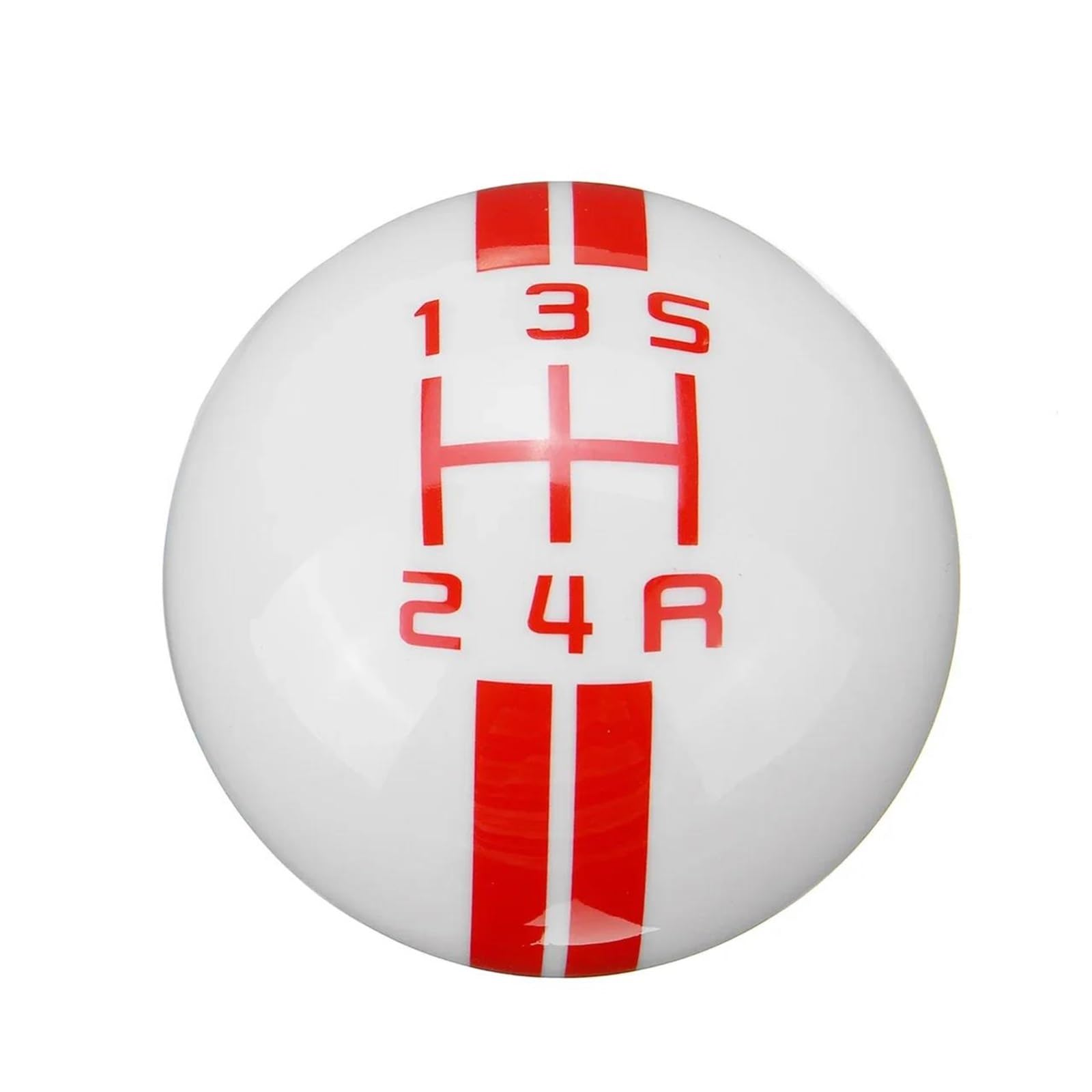 Sunbangoz Red For Mustang Car Gear Shift Knob Cover 5 Speed Universal Car 5 Speed Gear Shift Knob(Red)