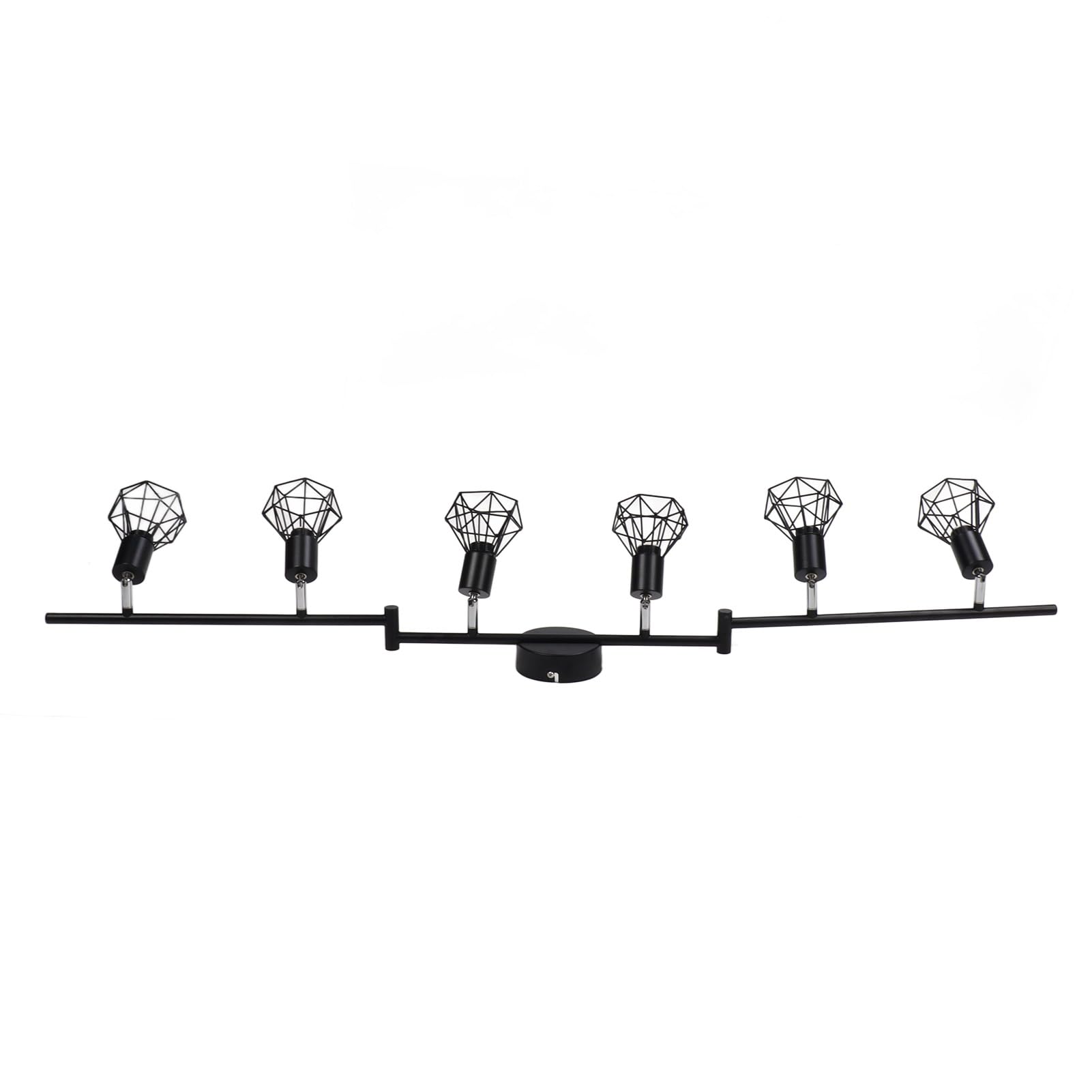 Binario Luminoso, Illuminazione a Binario Regolabile con Inclinazione di 90 Gradi Flessibile in Metallo, Lampada Dorata con Buona Dissipazione del Calore, Per Camera da Letto, Cucina, Corridoio
