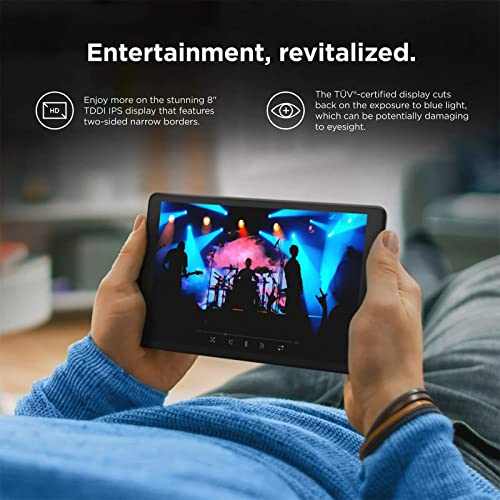 Lenovo Tab M8 (3Rd Gen) 8" Hd (1280X800) Ips 350Nits Glossy, Touch, Mediatek Helio P22T Up To 2.3 Ghz, 8 Cores, 3Gb Ram, 32Gb Emmc, Bluetooth, Wifi, Android 11, Iron Grey, Eat Cloth #TOP3