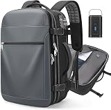LOKASS 60L Expandable Vacuum Backpack Hand Luggage Travel Backpack Large Backpack for Men and Women - 1