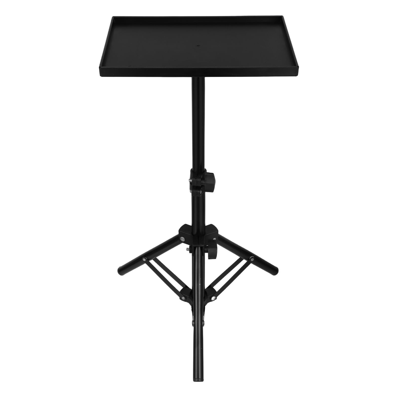 Zerodeko Supporto 30-50cm in Regolabile Altezza Proiettore Nero | Tripode, Abs e Ferro, Uso a Terra o Desktop, Facile da Installare e Stabile
