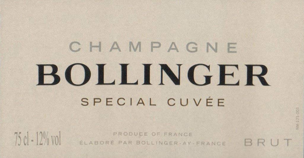 Bollinger Special Cuvee' Champagne 0,75 lt.