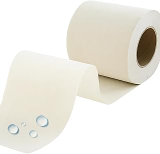 6 Inch x 100 ft Waterproofing Membrane Fabric Roll DIY Shower Waterproofing Anti Fracture and Reinforcing Uncoupling Waterproof Membrane for Shower Wall Tile Floor Bathroom Floor Sauna Room
