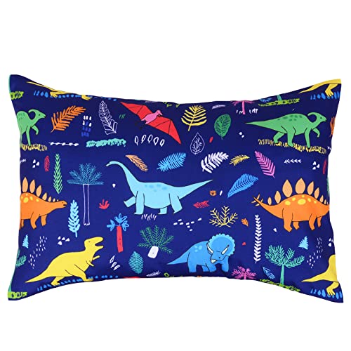 Suyfhdc Kids Toddler Pillowcases 2 Pack,Soft Dinosaur Cartoon Pillowcase Pillow Cover Fits Pillows 13 X 18 Cozy Kids Bedding Pillow Cover,Suyfhdc Envelope Style Travel Pillowcase For Kids #TOP2