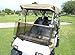 FORMOSA 2 Passenger 3 Sided Drivable Golf Cart Enclosure, Don't Scracth Your Windshield Zippered Door, Fits EZ Go, Club Car, Yamaha The Drive2 Fleet and Yamaha G2 Models with Standard Roof Up to 58