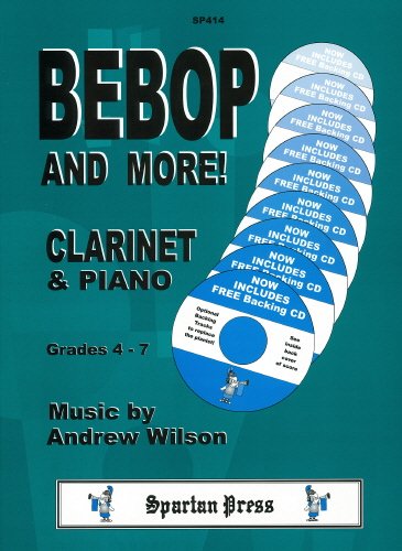 Bebop & More! Clarinet and Piano + FREE CD      Sheet music – March 18, 1996