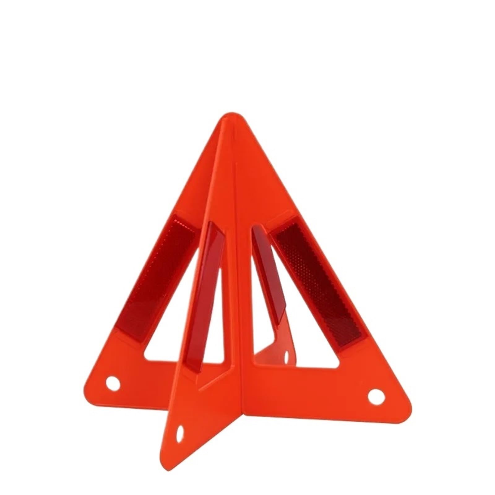 Warndreieck Warnschild, Stoppschild, Reflektor, faltbar, Tripo, Notfall-Pannenwarndreieck, rot, reflektierend(4pcs)