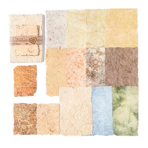 Scrapbook Papier, Journaling Zubehör, Vintage Bastelpapier, Scrapbooking Papier Deko für Karte Herstellung Scrapbook Fotoalbum Notizbuch Journaling Papier Supplies DIY Dekorpapier, 28 Blätter