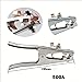 Bolsen 2pcs 300A/500A/800A Earth Ground Cable Clip Clamp Welding Manual Welder Electrode Holder Welding Processing Ground Clamp Professional Tools (500A)