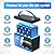 CACITY 12V 100Ah LiFePO4 Deep Cycle Battery with Low Temp Cut Off & Built-in 100Ah BMS - 1280Wh Energy for RV, Solar, Marine, Home Energy Storage, Boat, Golf Carts - 12V 100Ah Lithium Battery