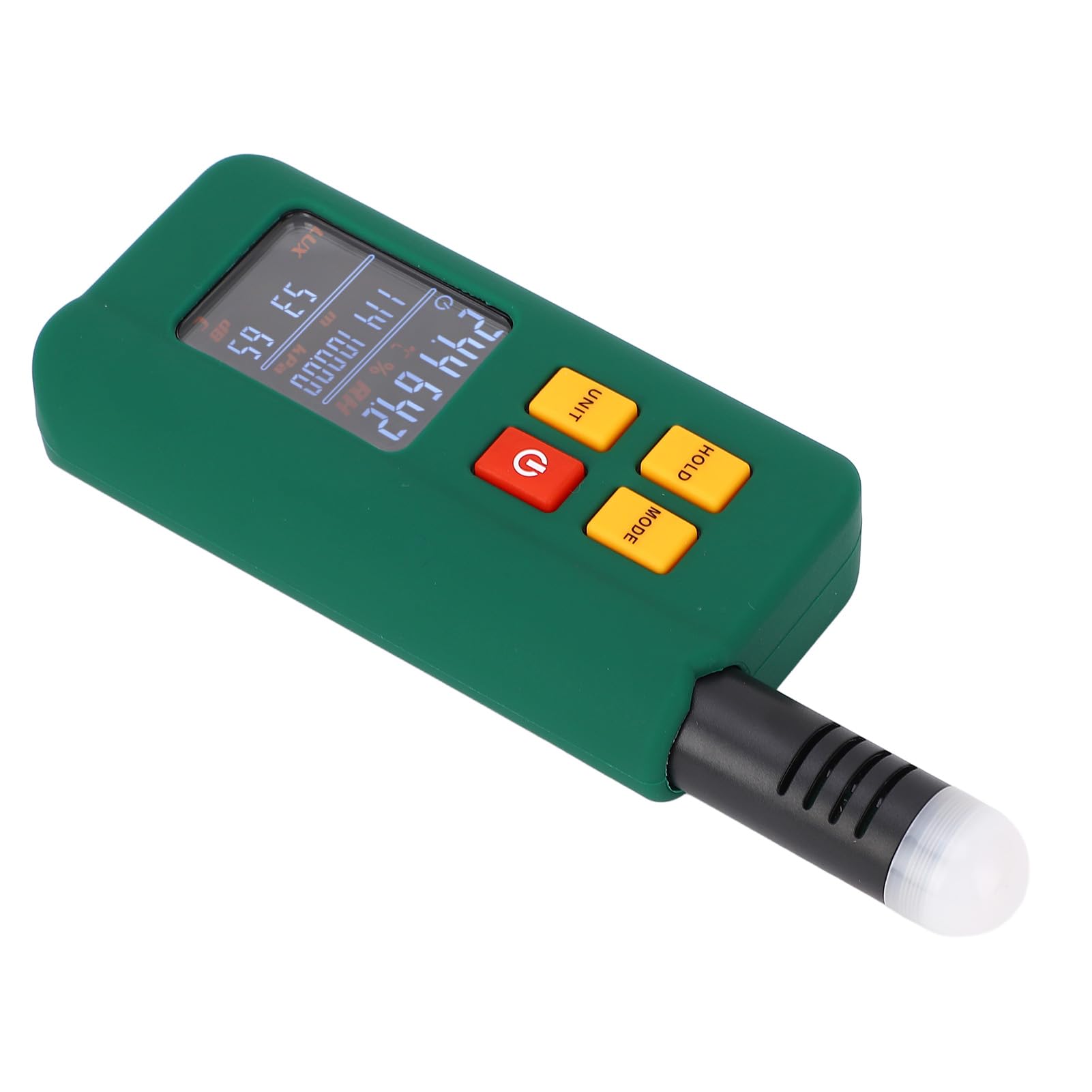 Tester ambientale Temperatura Umidità LX Altezza Pressione atmosferica Rilevatore di rumore Libreria Officina DC 5V