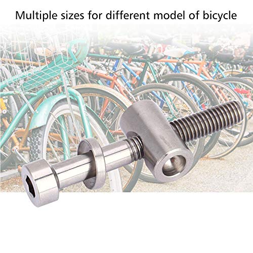 Fahrradsattelsttzenschraube, Sattelschraube Fahrrad Titanlegierung  Fahrradsattel Feste Bolzen Fahrradzubehr(M5x40-Titan) : Amazon.de: Sport &  Freizeit