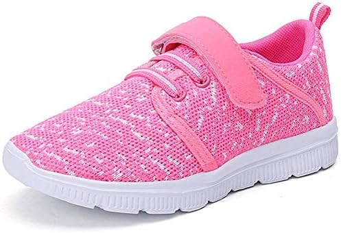 AbertinaKids Lightweight Breathable Running Sneakers Easy Walk Sport Casual Shoes for Boys Girls