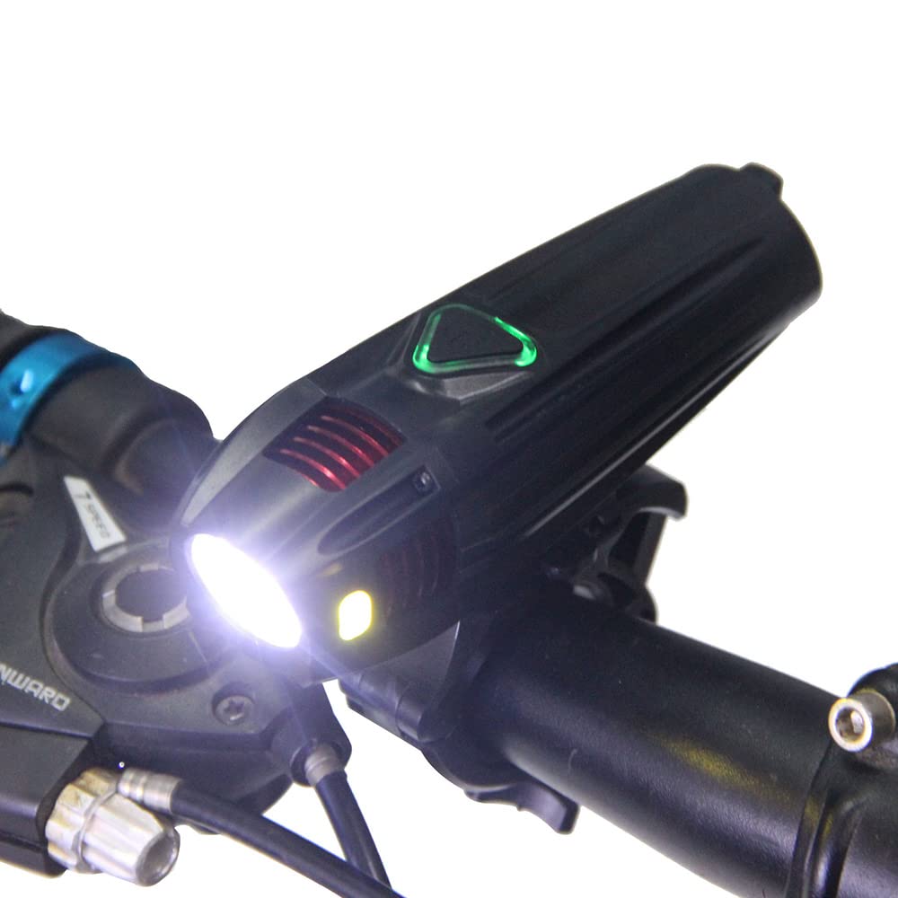 Éclairage vélo Avant et arrière Rechargeable par USB, Super Lumineux et étanche, Phare et feu arrière LED pour vélo de Route/VTT