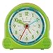 Produktbild JACQUES FAREL Happy Learning Kinder-Wecker Junge Mädchen Grün ohne Ticken Snooze Analog Quarz ACL 02