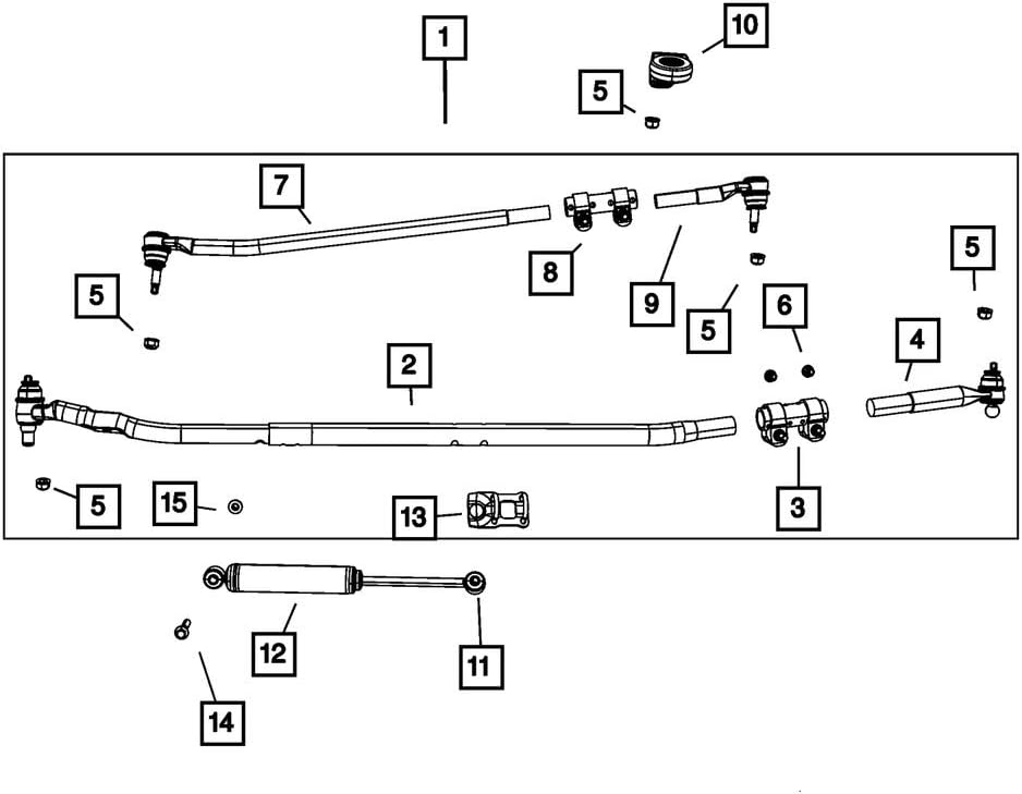 Mopar 68036940AD PACKAGE STEERING