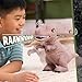 JURASSIC WORLD Rebirth Roaring T. rex, 10.5 Inch Interactive Plush Dinosaur Toy, Boys and Girls Ages 3 and Up, Kids Toys for Ages 3 Up by Just Play