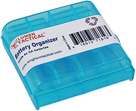 Pair of Lumen Tactical 4xAA Battery Organizer/Storage Case/Battery Box