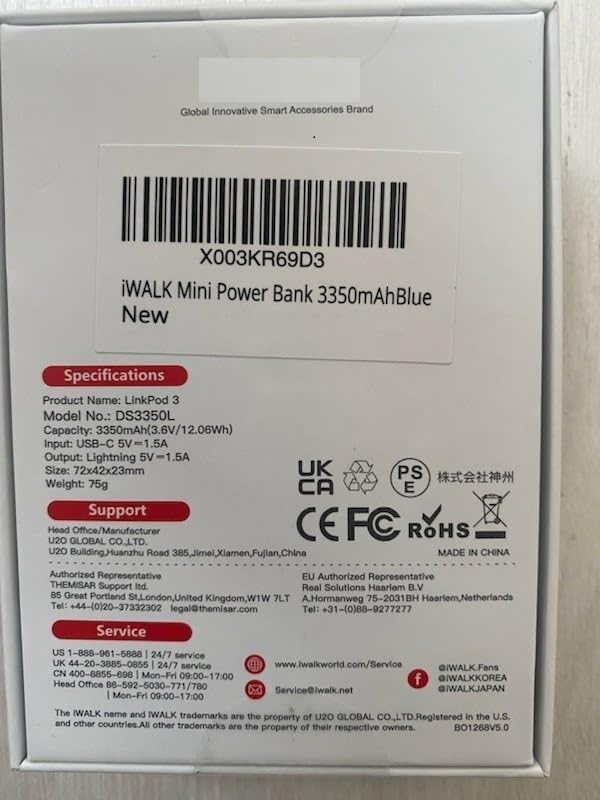 Miniatura 9 de Cargador portátil para todos los iPhones, listo para volver a la escuela, trabajo de oficina y viajar al extranjero