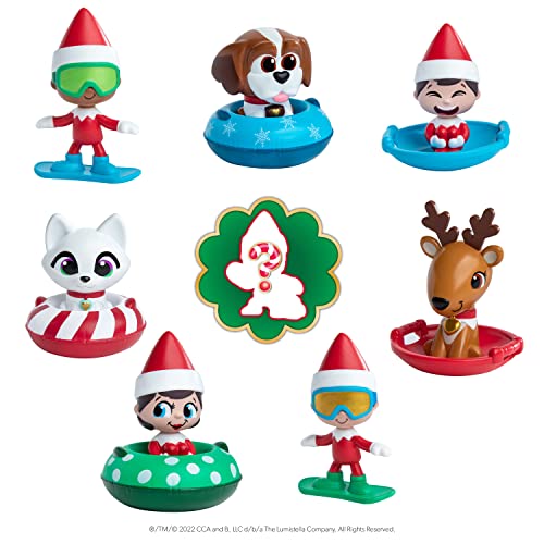 The Elf On The Shelf Advent Bundle: North Pole Train Advent Calendar Train, Elf On The Shelf's Night Before Christmas Hardcover Storybook, And 4 Mystery Elf Pet Mini Figurines #TOP4