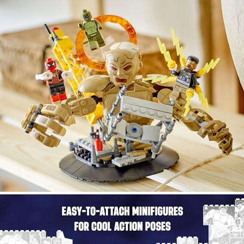 LEGO Set Super Heroes Marvel 76280 Spider-Man vs. Sandman: A Batalha Final 347 peças