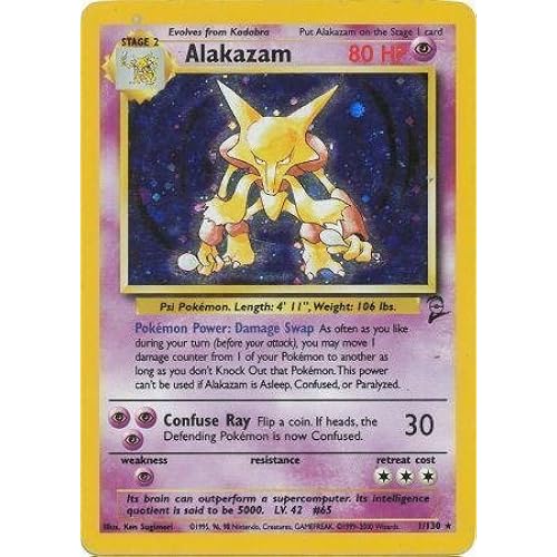 Pokemon - Alakazam (1) - Base Set 2 - Holo