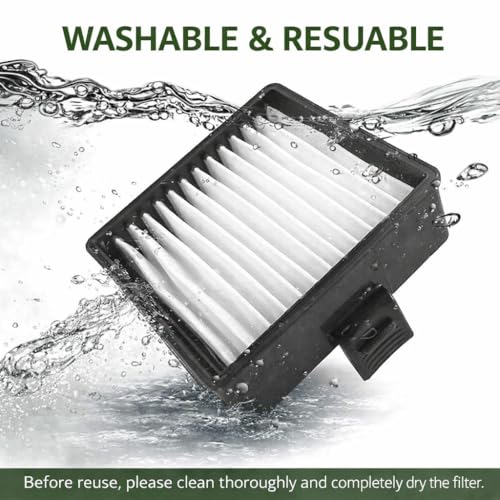 Image of Vacuum Filter Replacement Compatible with Ryobi P712 P713 P714K 18V Hand Vacuum Cleaner, Air Filter Support Assembly Replace A32VC04 533907001 019484001007