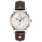 glashütte damenuhren preise Gehäuse: Edelstahl Bruno Söhnle Damen Chronograph Quarz Uhr mit Leder Armband 17-13115-240