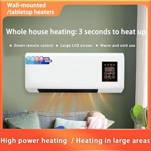 Aire acondicionado split, calefactor y enfriador, 2 en 1, de pared o portátil, for comodidad todo el año, funcionamiento ultrasilencioso.(B) - imagen 2