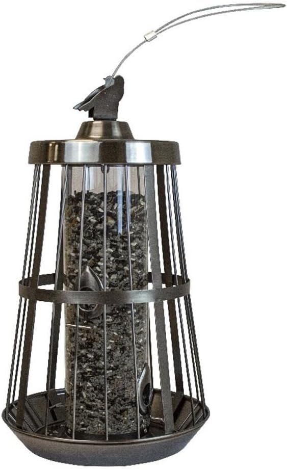 Outdoor Leisure Products Deluxe Bird Feeder in Nickel