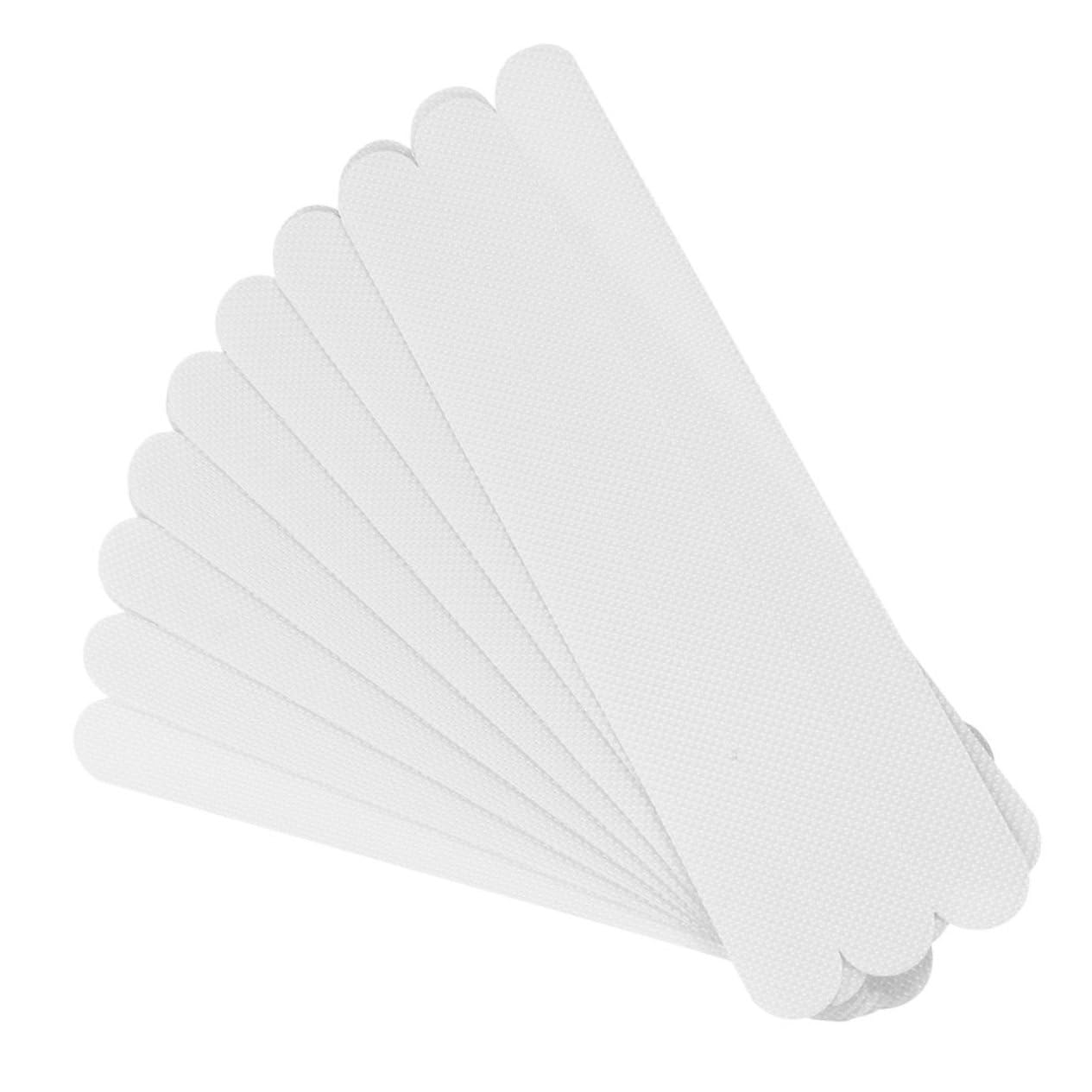 OUNONA 36Pcs Transparent Slip Bath Stickers Adhesive Safety Decals for Bathtubs Stairs Pools Easy to Apply Non Slip Strips for Enhanced Grip