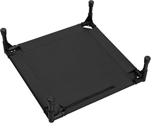 Miniatura 7 de Love&go Cama elevada para perros con marco de metal, cuna elevada para mascotas para perros y gatos (pequeña 18.5 x 18.5 x 5.5 pulgadas, S - cama