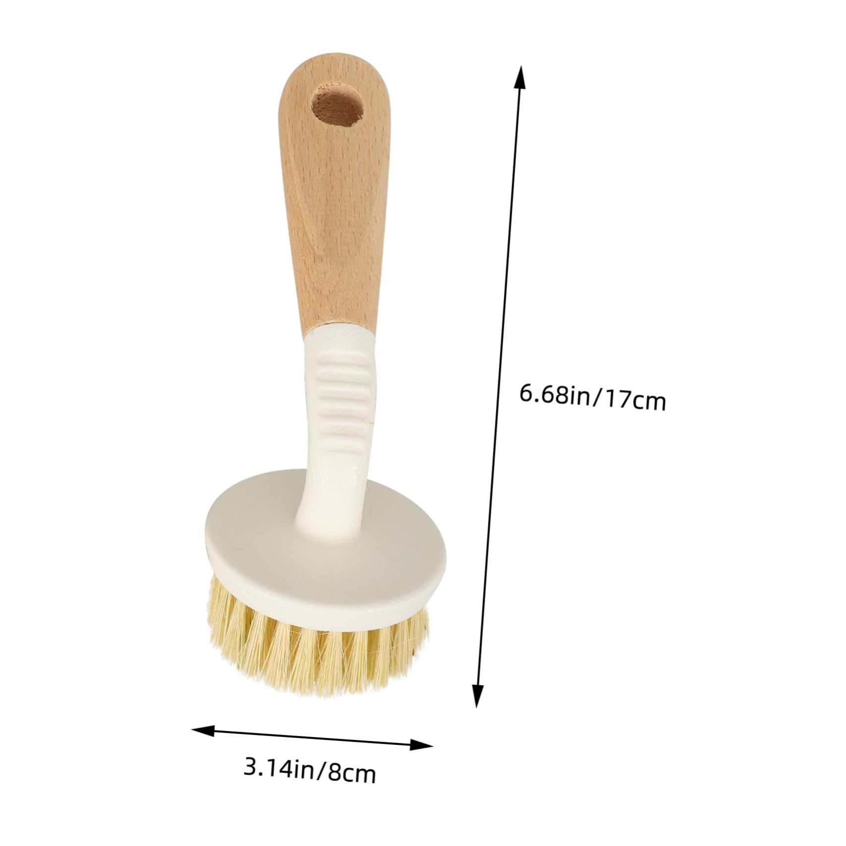 FOMIYES 2Pcs Soft Bristle Pot Cleaning Brush Dish Scrubber for Kitchen Multi Functional Bowl Brush for Home Use Durable