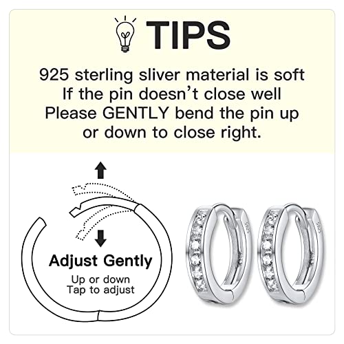 Bestyle Orecchini a Cerchio Argento Orecchini