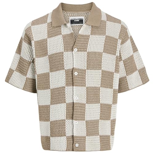 Sweater M JACK & JONES Athletico pull manches courtes crochet homme