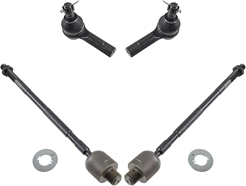 Vista 239 de TRQ - Juego de barras de acoplamiento delanteras interiores y exteriores