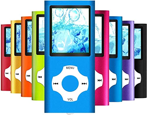 MP3 Player / MP4 Player, Hotechs MP3 Music Player with 32GB Memory SD Card Slim Classic Digital LCD 1.82'' Screen Mini USB Port with FM Radio, Voice Record