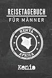  Reisetagebuch für Männer Kenia: 6x9 Reise Journal I Notizbuch mit Checklisten zum Ausfüllen I Perfektes Geschenk für den Trip nach Kenia für jeden Reisenden