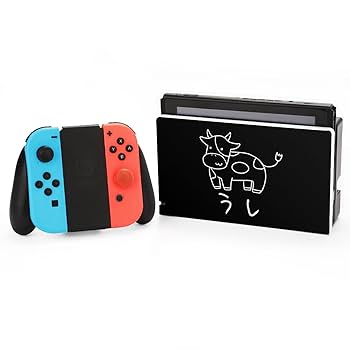 Amazon.co.jp: Switchベースカバー うし 乳牛 牛柄 Switchドック