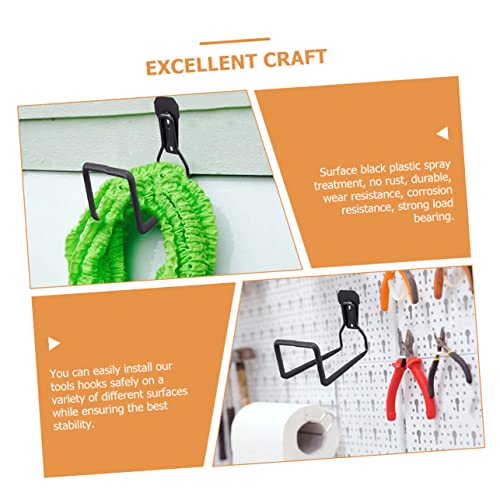 Crochets de garage POPETPOP support mural robuste lot de 2 - 6