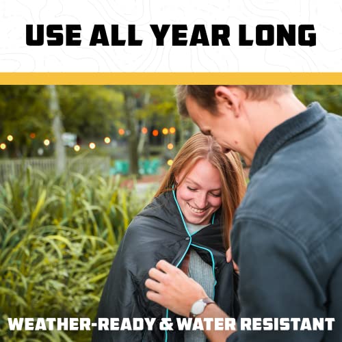 Wise-Owl-Outfitters-Nylon-Camping-Blanket-Packable-Waterproof-Camping-Quilt-Stadium-Blanket-Backpacking-Camping-Travel-and-Hiking