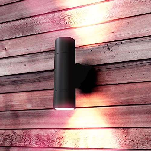4lite Smart Outdoor Up Down Wall Light (Graphite) 345lm IP54 Supplied with 2X Smart GU10 Bulbs - 4L2/2305-4Yr Guarantee - Image 2
