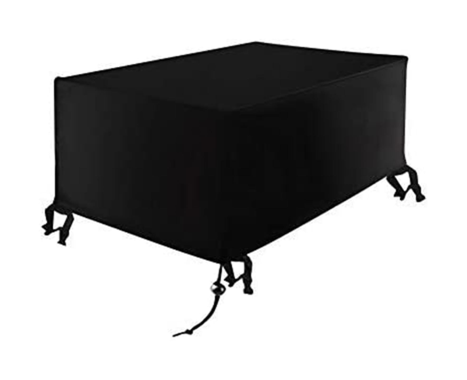 Waterproof Garden Furniture Cover 190x140x75cm Patio Furniture Covers Windproof, Anti-UV Heavy Duty 400D Oxford Fabric Outdoor Garden Table Cover Large Rectangular Garden Table Furniture Covers-image-24