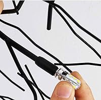 Vista 7 de 44" Large Semi Flush Mount Ceiling Light Fixture,Black Modern Chandelier with Branch Shapes,15-Lights Industrial Close to Ceiling Light Fixtures for