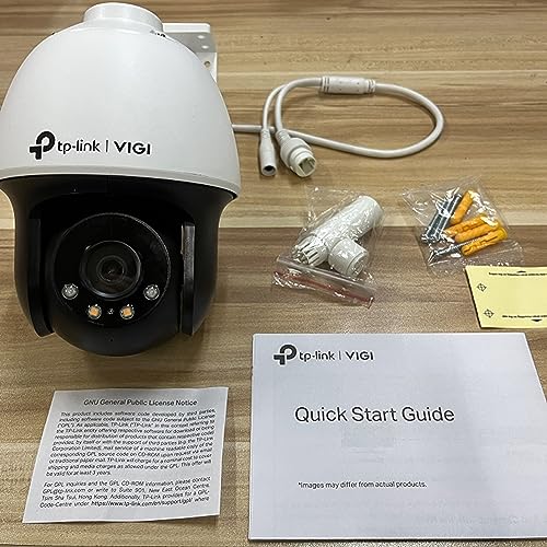 Image of TP-Link VIGI C540 Outdoor Full-Color Pan Tilt Network Camera | IP66 Waterproof | 4MP HD | Smart Motion Detection | H.265+ | Two-Way Audio, Onboard Storage with SD Card Slot | 4mm Lens