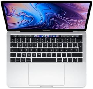 (2018) Apple MacBook Pro 15, Core i7 16Go 256Go SSD Retina TouchBar Touch ID, (MR932FN/A) - Azerty French - Silver (Renewed)